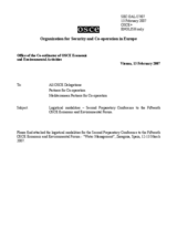 Logistical modalities