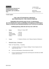 Journal of the 15th Meeting of the Economic and Environmental Forum, Part I (de)