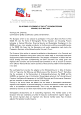 Statement by the Delegation of the European Union