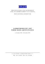 OSCE Annual Report 1997 (de)