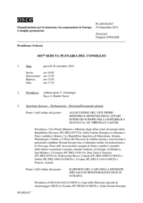 Giornale della 1017a Seduta plenaria del Consiglio permanente