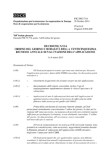 Decisione N.7/14 del Foro di cooperazione per la sicurezza