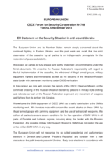 Statement by the Italian EU Presidency on the situation in and around Ukraine