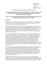Remarks by Ambassador Omur Orhun, Personal Representative of the Chairman-in-Office of the OSCE on Combating Intolerance and Discrimination against Muslims (de)