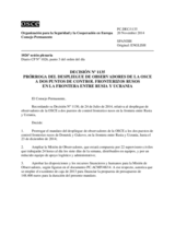 Decisión Nº 1135 del Consejo Permanente