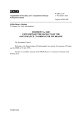 Permanent Council Decision No. 1145