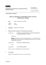 Journal of the 1029th Special Plenary Meeting of the Permanent Council