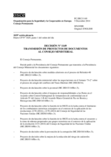 Decisión Nº 1149 del Consejo Permanente