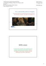 Presentation by Mr. Teun Bastemeijer, Chief Adviser