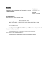 Decisión Nº 1151 del Consejo Permanente