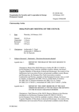 Journal of the 1041st Plenary Meeting of the Permanent Council