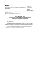 Beschluss Nr. 1163 des Ständigen Rates