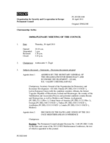 Journal of the 1049th Plenary Meeting of the Permanent Council