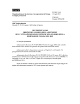 Decisione N.1168 del Consiglio permanente