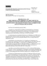 Beschluss Nr. 2/15 des Forums für Sicherheitskooperation