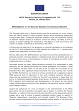 Statement by the Latvian EU Presidency on the situation in and around Ukraine