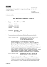 Diario de la 1053ª Sesión plenaria del Consejo Permanente 