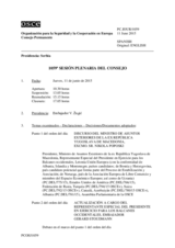 Diario de la 1059ª Sesión plenaria del Consejo Permanente 