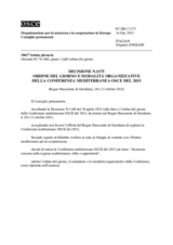 Decisione N.1175 del Consiglio permanente