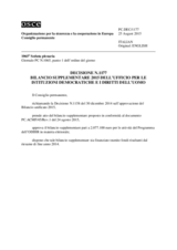 Decisione N.1177 del Consiglio permanente