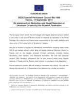 Statement by the Luxembourgian EU Presidency on the abduction and illegal detention of Ukrainian citizens by the Russian Federation