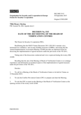Forum for Security Co-operation Decision No. 5/15