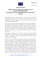 Statement by the Luxembourgian EU Presidency on the situation in and around Ukraine 