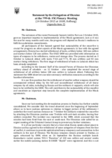 Statement by the Delegation of Ukraine on the situation in and around Ukraine