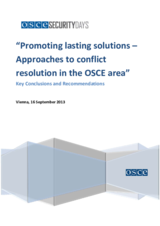 Key Conclusions and Recommendations