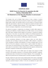 Statement by the Luxembourgian EU Presidency on the situation in and around Ukraine 