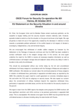 Statement by the Luxembourgian EU Presidency on the situation in and around Ukraine 