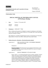 Journal of the 1077th Special Plenary Meeting of the Permanent Council