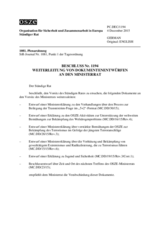 Beschluss Nr. 1194 des Ständigen Rates