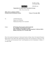 Statement by the Spanish Permanent Representation for the OSCE 2007 Chairmanship