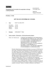 Journal de la 1075ème séance plénière du Conseil