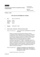 Journal de la 1076ème séance plénière du Conseil