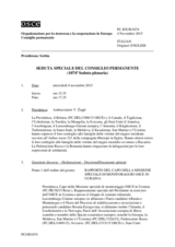 Giornale della 1074a Seduta speciale del Consiglio permanente