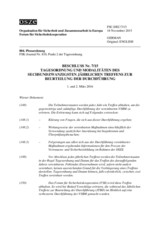 Beschluss Nr. 7/15 des Forums für Sicherheitskooperation