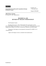 Permanent Council Decision No. 1195