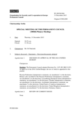 Journal of the 1084th Special Plenary Meeting of the Permanent Council