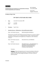 Journal of the 595th Plenary Meeting of the Forum for Security Co-operation (it)