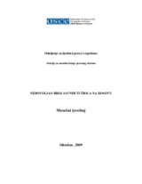 Legal System Monitoring Section Monthly Report - October 2009 (sr)