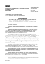 Ljubljana Ministerial Decision No. 6 on further measures to enhance container security (it)