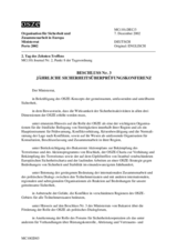 Porto Ministerial Decision No. 3 on the Annual Security Review Conference (de)