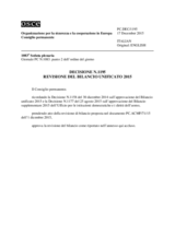 Decisione N.1195 del Consiglio permanente