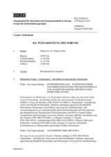 Journal der 811. Plenarsitzung des Forums