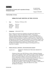 Journal of the 1090th Plenary Meeting of the Permanent Council