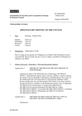 Journal of the 1091st Plenary Meeting of the Permanent Council