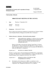 Journal of the 880th Plenary Meeting of the Permanent Council