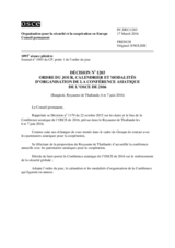 Décision No 1203 du Conseil permanent